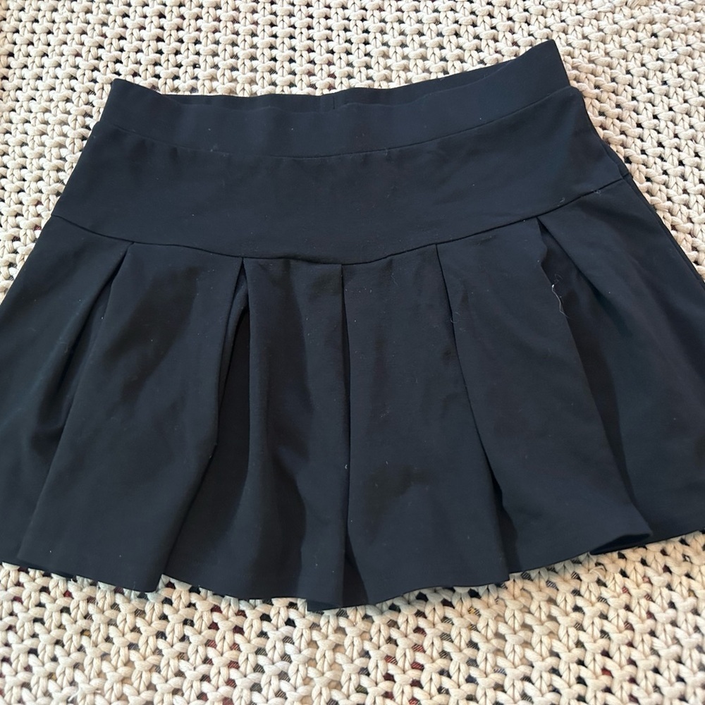 American Eagle Women’s AE Pleated It Skort Black Size Small